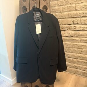 Zara Women's Classic Black Blazer